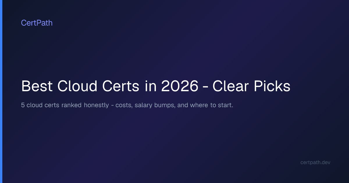 Best Cloud Certifications in 2026 | Top Picks | CertPath
